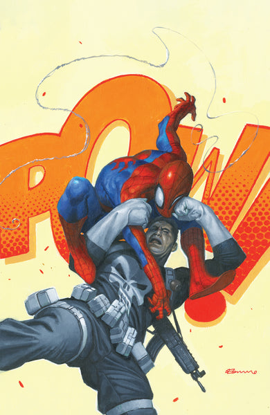 PUNISHER VS SPIDER-MAN #1 FABRIZIO DE TOMMASO 616 COMICS Trade Dress & Virgin Variant ABC Set LTD 1000