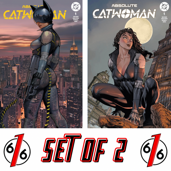 ABSOLUTE CATWOMAN #1 IVAN TALAVERA & ED BENES 616 COMICS Variant Set LTD 3000