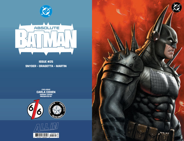 ABSOLUTE BATMAN #25 CARLA COHEN 616 COMICS FOIL Virgin Variant C LTD 1000