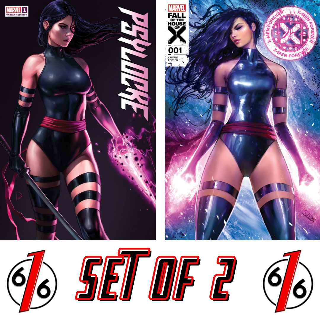 PSYLOCKE #1 IVAN TALAVERA & X-MEN FOREVER #1 SZERDY 616