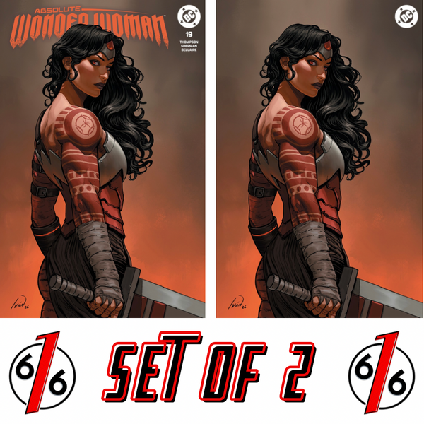 ABSOLUTE WONDER WOMAN #19 IVAN TALAVERA 616 COMICS Variant AB Set LTD 1000