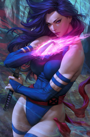 PSYLOCKE #1 STANLEY ARTGERM LAU 1:100 Virgin Ratio Variant