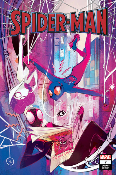 SPIDER-BOY SET KAARE ANDREWS #1 & BALDARI Spider-Man #7 2ND PTG Variant