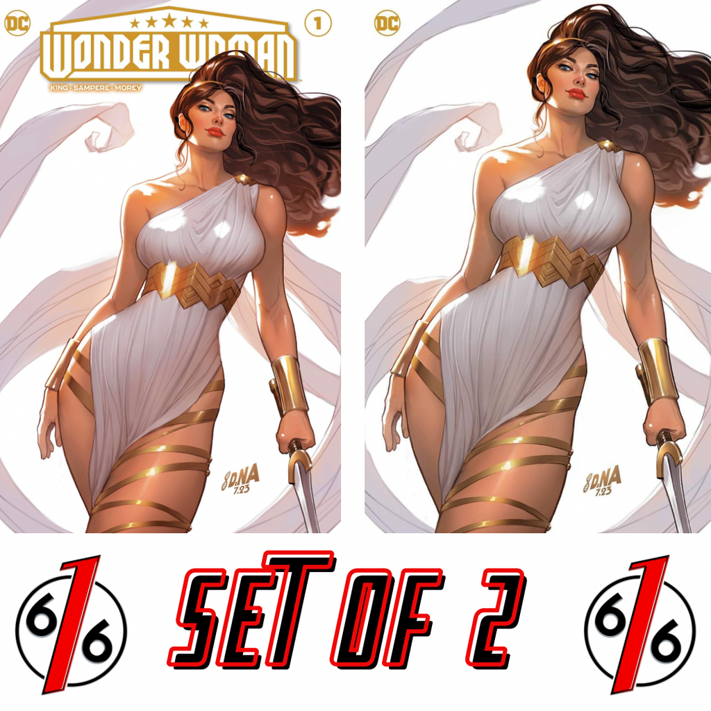 WONDER WOMAN #1 DAVID NAKAYAMA Trade Dress & Virgin Variant Set The 616 Comics WONDER WOMAN #1 DAVID NAKAYAMA Trade Dress & Virgin Variant Set The 616 Comics