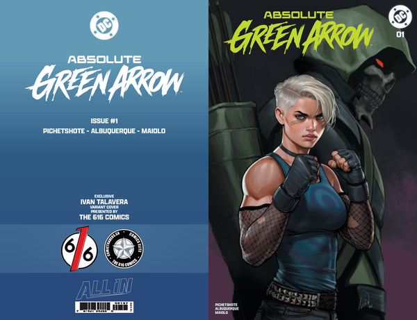 ABSOLUTE GREEN ARROW #1 IVAN TALAVERA 616 COMICS Trade Dress Variant A LTD 3000