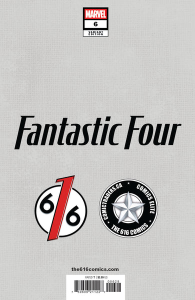 FANTASTIC FOUR #6 TIAGO DA SILVA 616 Trade Dress Variant A LTD 2000