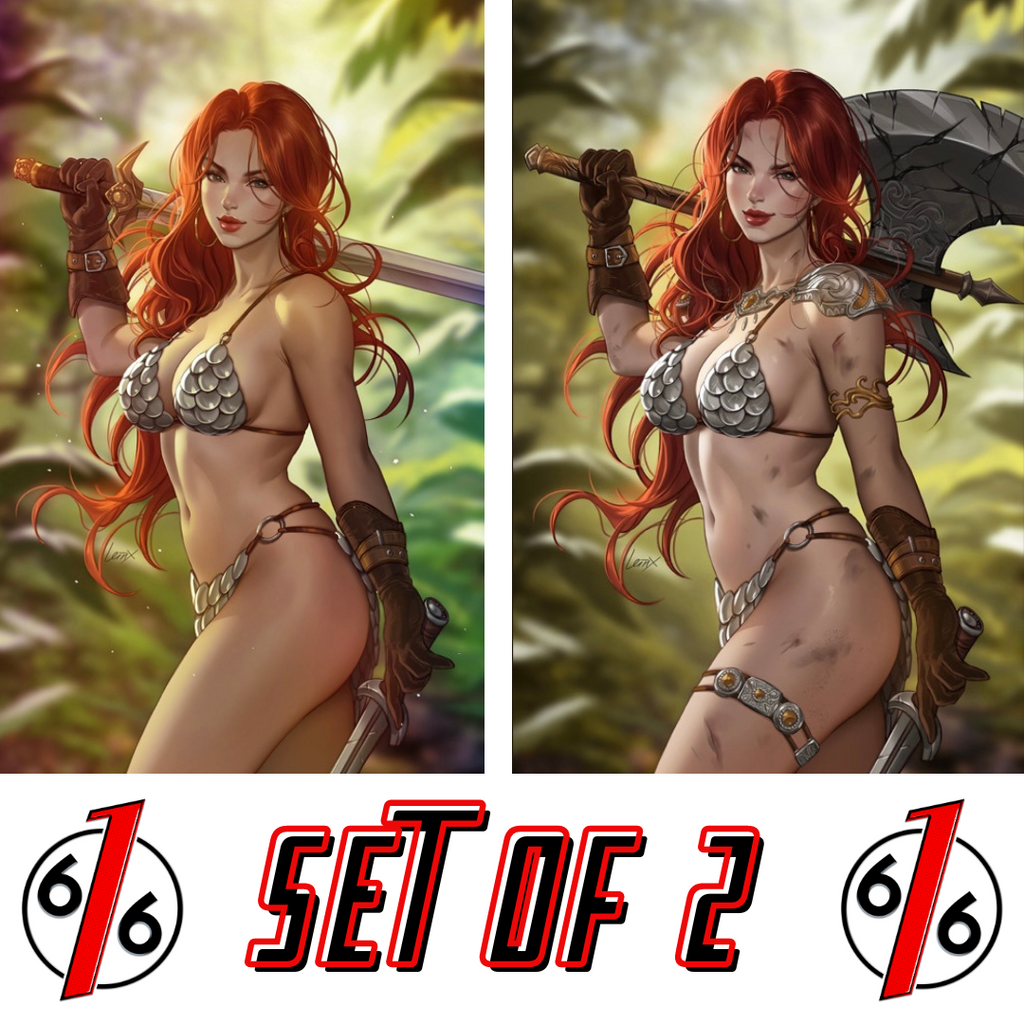 Immortal Red Sonja #9 Leirix Limited Edition Virgin Cover Comic | Gothic Gifts Immortal Red Sonja #9 Leirix Limited Edition Virgin Cover Comic | Gothic Gifts