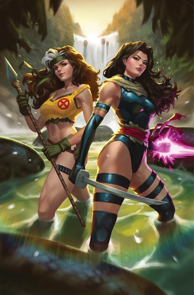 UNCANNY AVENGERS #3 EJIKURE Trade Dress & Virgin Variant Set ROGUE