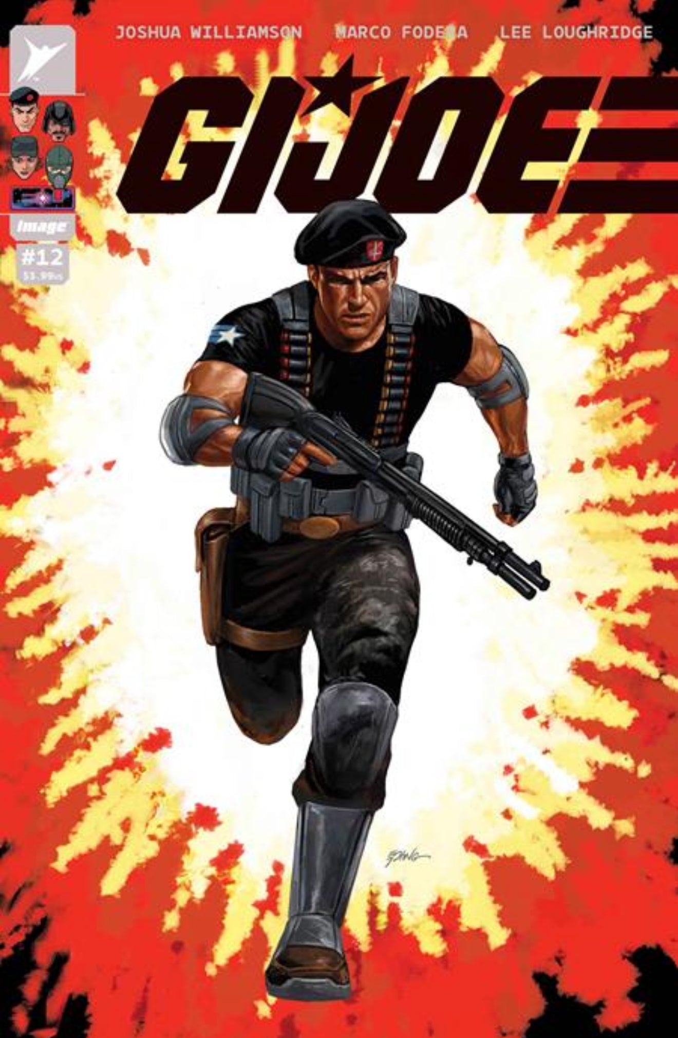GI JOE #12 STEVE EPTING 1:25 Ratio Variant Cvr D