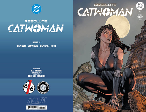 ABSOLUTE CATWOMAN #1 ED BENES 616 COMICS Trade Dress Variant A LTD 3000