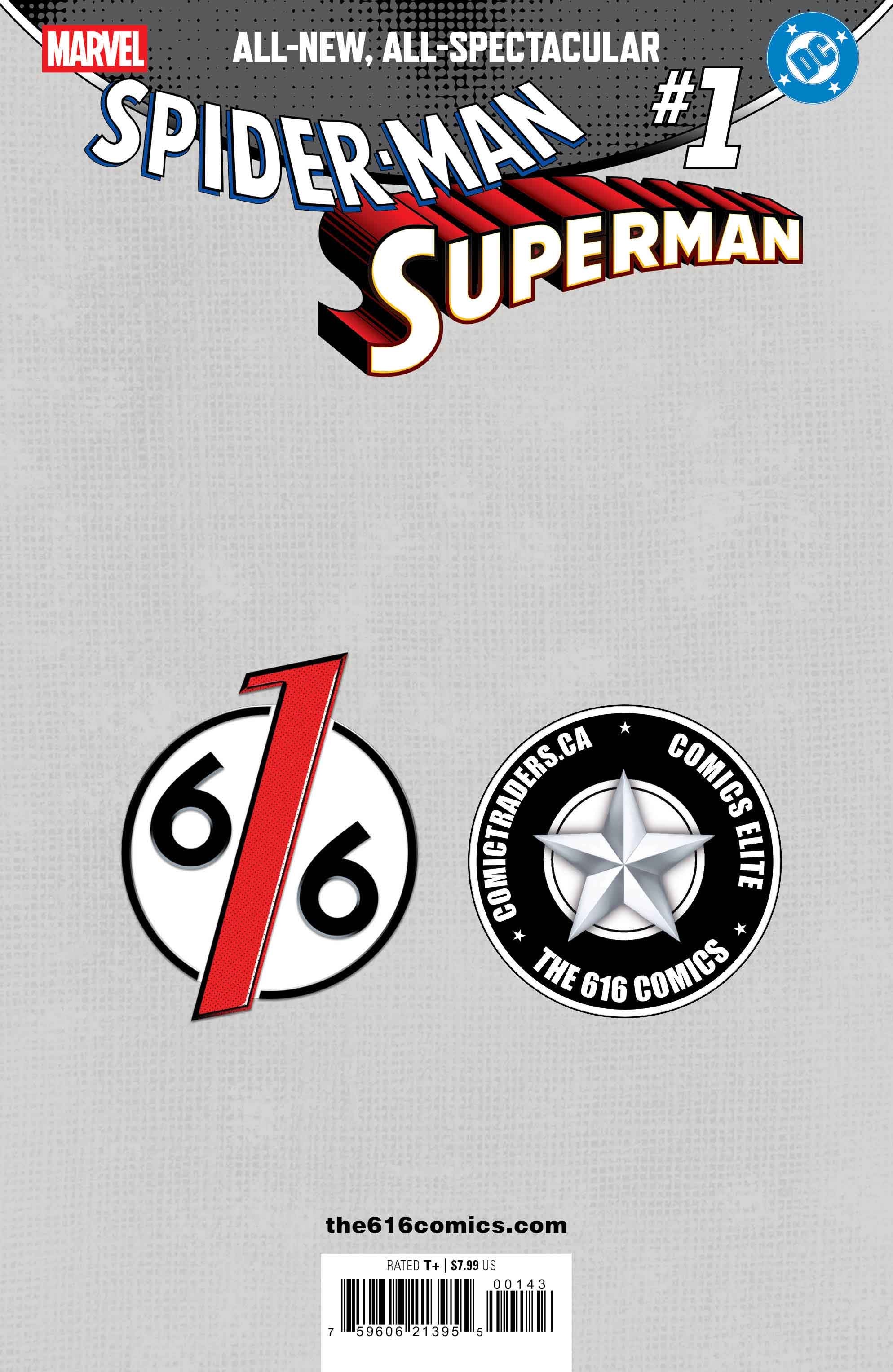 SPIDER-MAN SUPERMAN #1 RB SILVA 616 COMICS Trade Dress Variant A