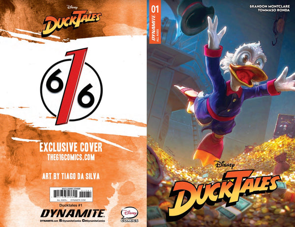 DUCKTALES #1 TIAGO DA SILVA 616 Trade Dress & Virgin Variant AB Set LTD 500