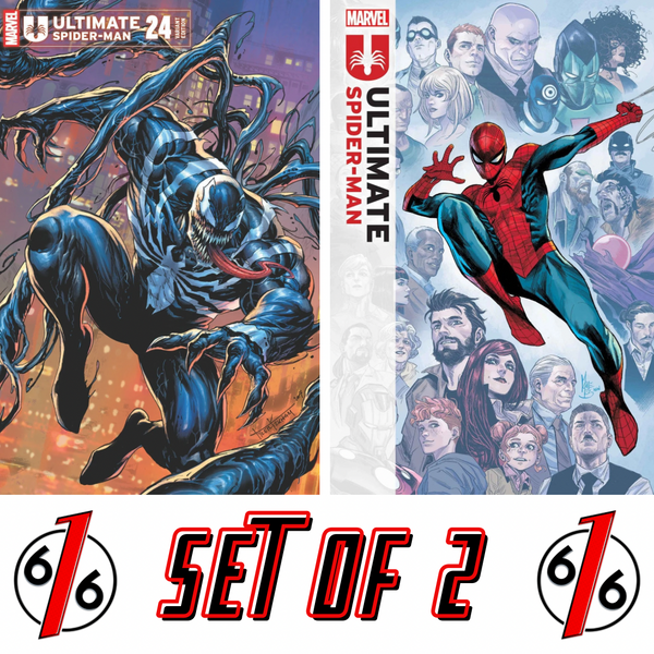 ULTIMATE SPIDER-MAN #24 TYLER KIRKHAM Variant & CHECCHETTO Main LTD 3000