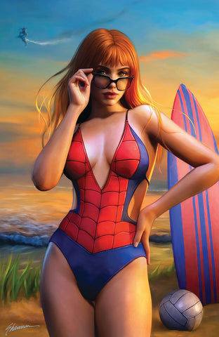 MARVEL SWIMSUIT SPECIAL #1 SHANNON MAER 616 COMICS Virgin Variant LTD 1000
