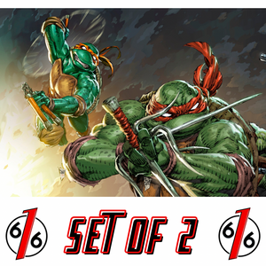 TEENAGE MUTANT NINJA TURTLES #8-9 PHILIP TAN 616 Virgin Variant Set LTD 600