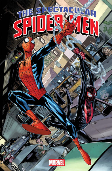 SPECTACULAR SPIDER-MEN #1 DERRICK CHEW 616 Variant & RAMOS Main Cover