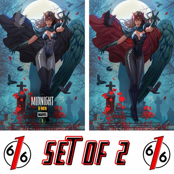 MIDNIGHT X-MEN #1 FAN YANG 616 COMICS Trade Dress & Virgin Variant AB Set LTD 1000