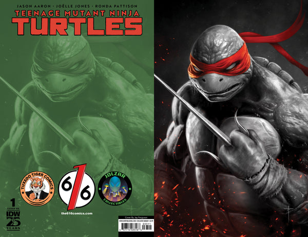 TEENAGE MUTANT NINJA TURTLES 2024 1 JAY FERGUSON Virgin Variant Set LTD 600