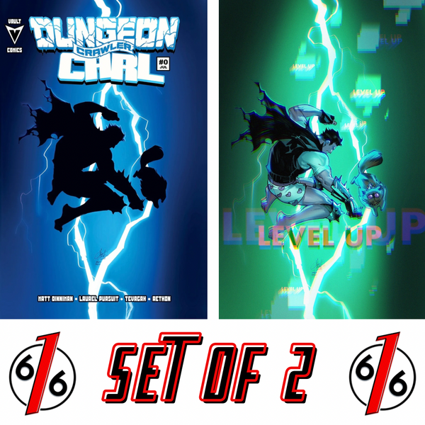DUNGEON CRAWLER CARL #0 MIRKA ANDOLFO 616 COMICS Trade Dress & Virgin Variant AB Set LTD 500