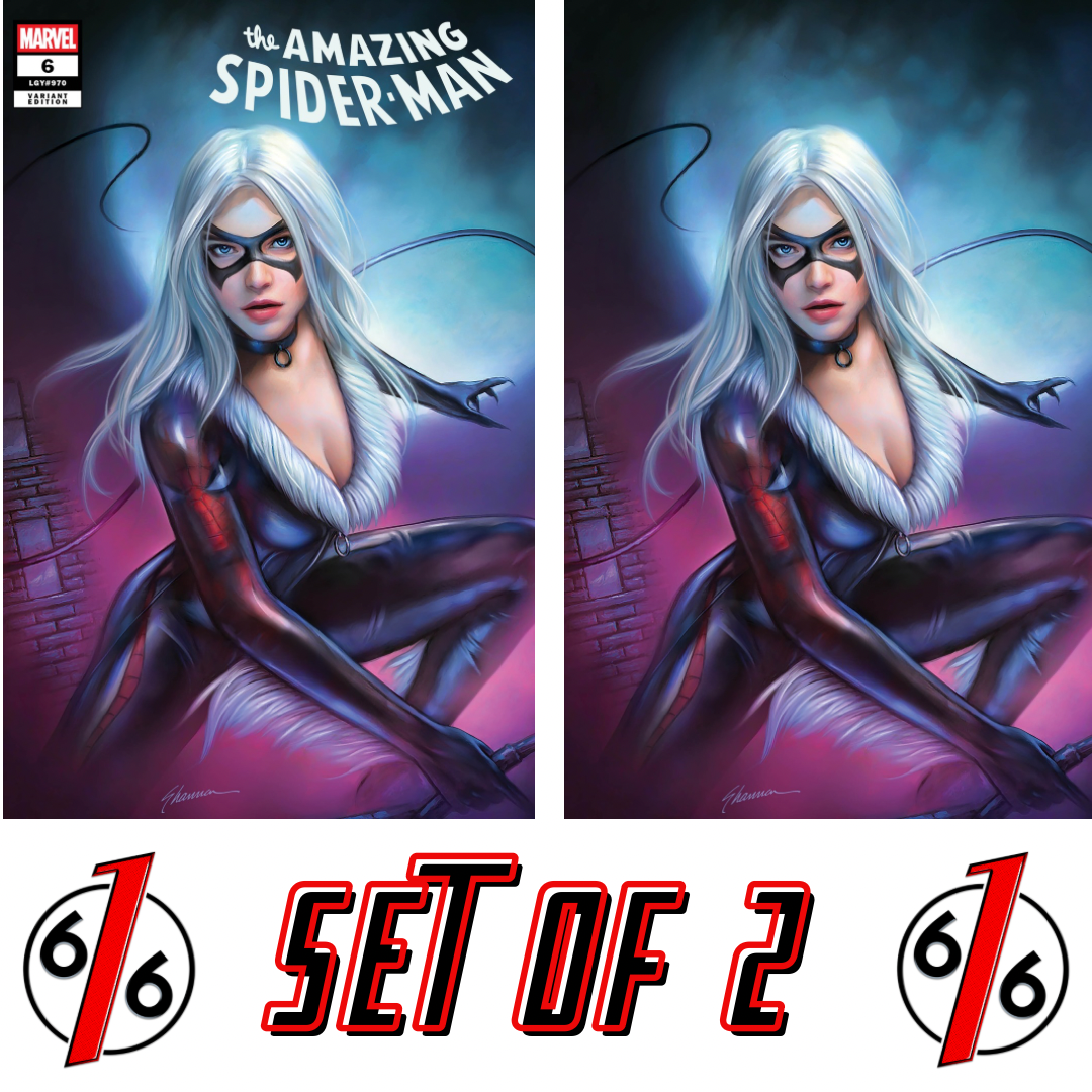 AMAZING SPIDER-MAN #6 SHANNON MAER 616 Trade Dress & Virgin Variant Set LTD 1000