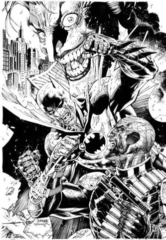 BATMAN #158 JIM LEE & SCOTT WILLIAMS INKS 1:608 Card Stock Ratio Variant SIGNED By Jim Lee Cvr P