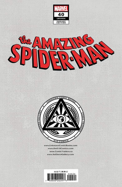 AMAZING SPIDER-MAN 40 NATHAN SZERDY & J SCOTT CAMPBELL Variant Set