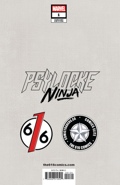 PSYLOCKE NINJA #1 FANYANG 616 Trade Dress Variant A LTD 3000