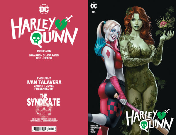 HARLEY QUINN #36 IVAN TALAVERA 616 Trade Dress & Virgin & FOIL ABC Variant Set LTD 800 COA