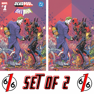 MARVEL DC DEADPOOL BATMAN #1 PATRICK GLEASON 616 Trade Dress