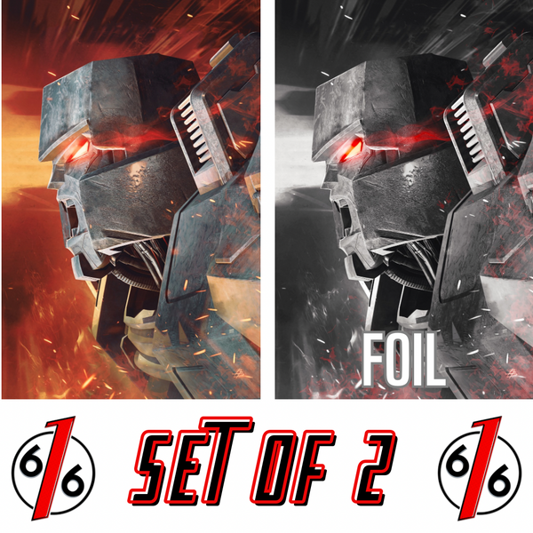 TRANSFORMERS #28 BJORN BARENDS 616 Virgin & FOIL Variant AB Set LTD 750