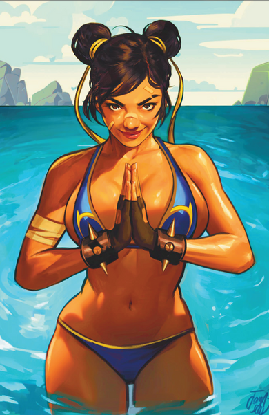 STREET FIGHTER SWIMSUIT SPECIAL 2026 #1 FRANCESCO TOMASELLI 616 COMICS Virgin Variant B LTD 500