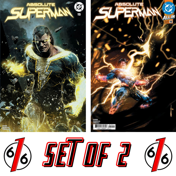 ABSOLUTE SUPERMAN #19 BJORN BARENDS 616 Variant & RAFA SANDOVAL Cvr A Set LTD 3000