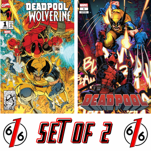 DEADPOOL WOLVERINE 1 ANDREWS & DEADPOOL 1 CHEW 616 Variant Set LTD 3000