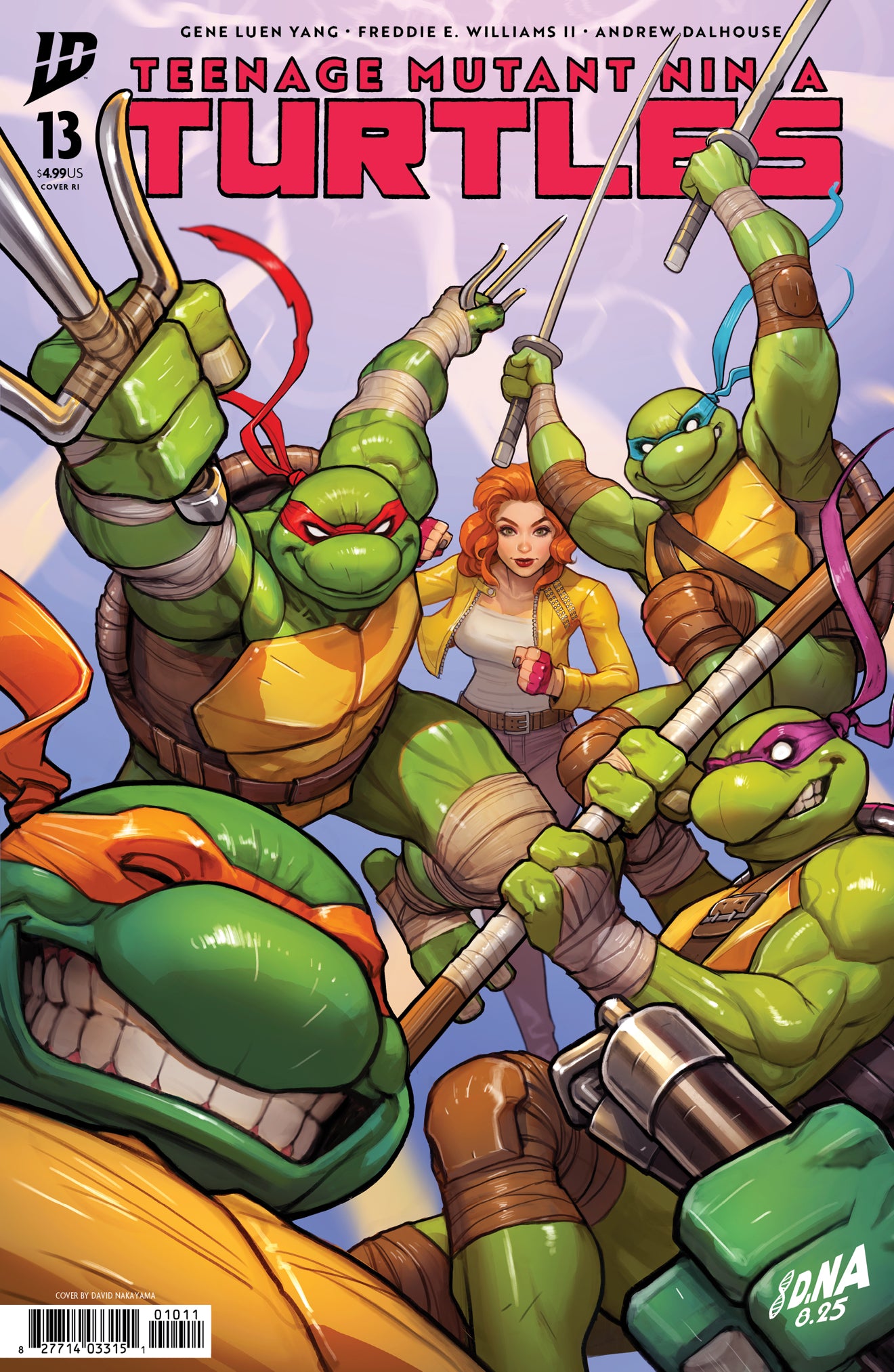 TEENAGE MUTANT NINJA TURTLES #13 DAVID NAKAYAMA 1:250 Ratio