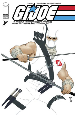 GI JOE REAL AMERICAN HERO #318 FRANCIS PORTELA 1:10 Ratio Variant Cvr C