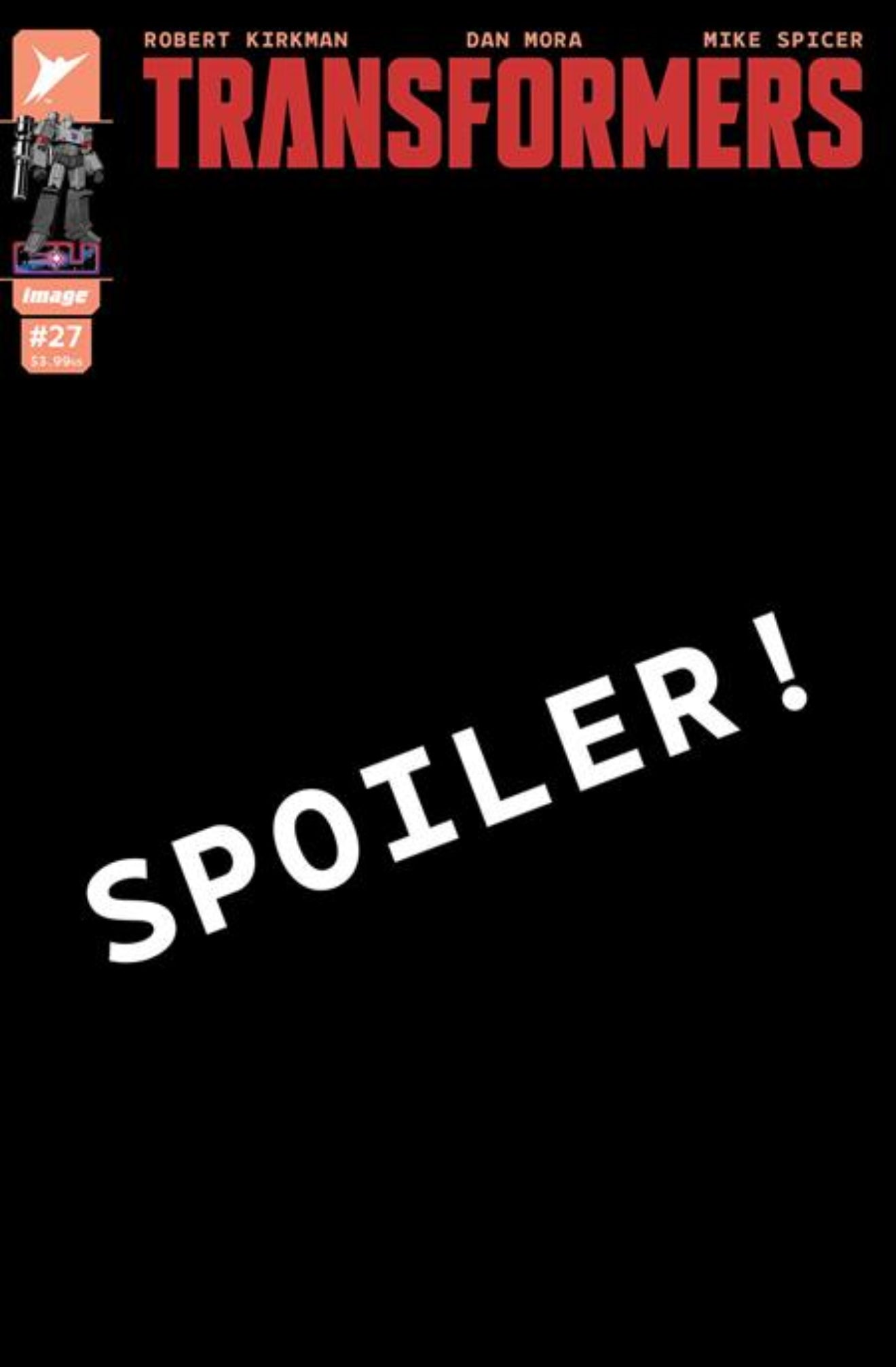 TRANSFORMERS #27 LORENZO DE FELICI 1:25 Ratio Variant Cvr D