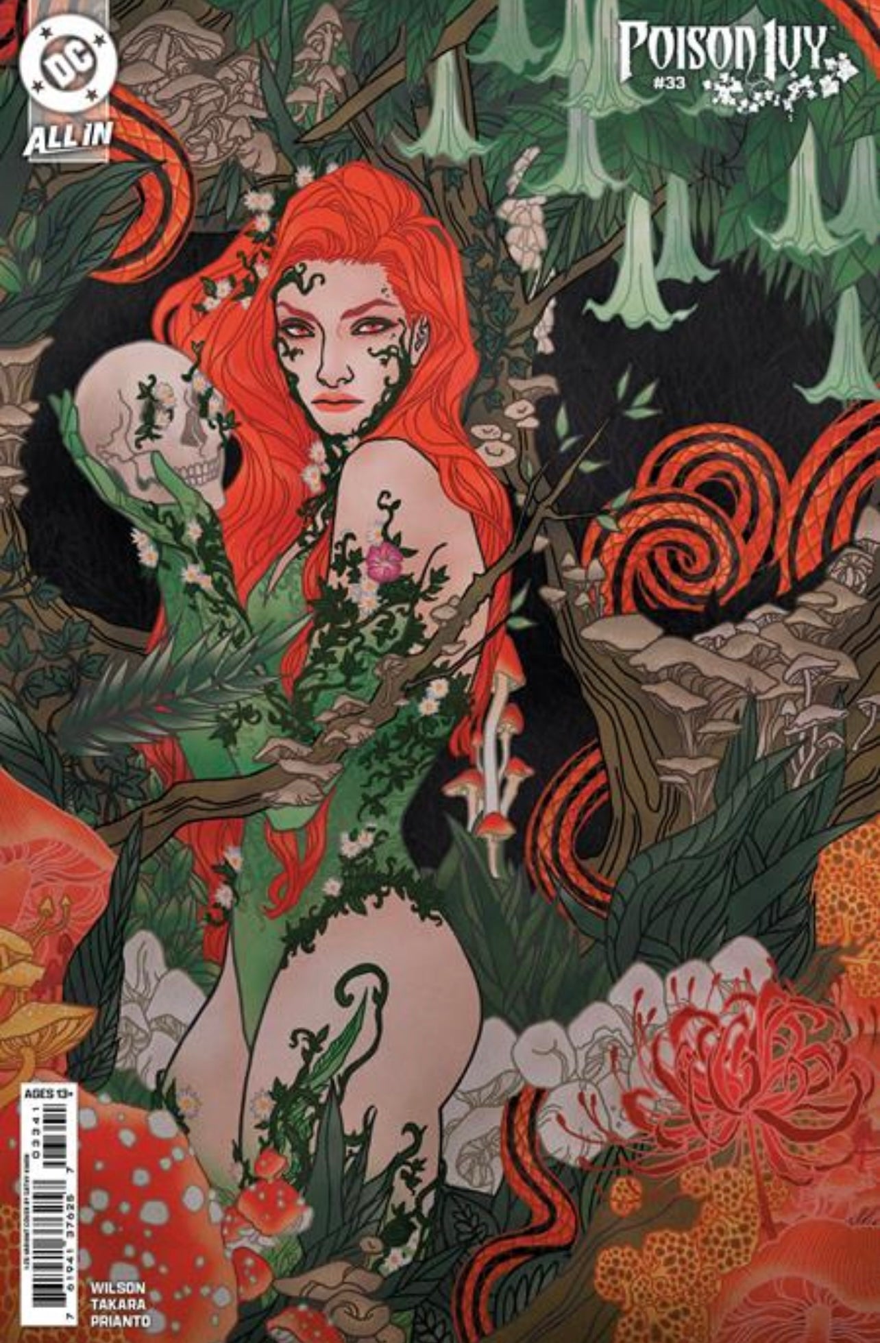 POISON IVY #33 CATHY KWAN 1:25 Card Stock Ratio Variant Cvr D