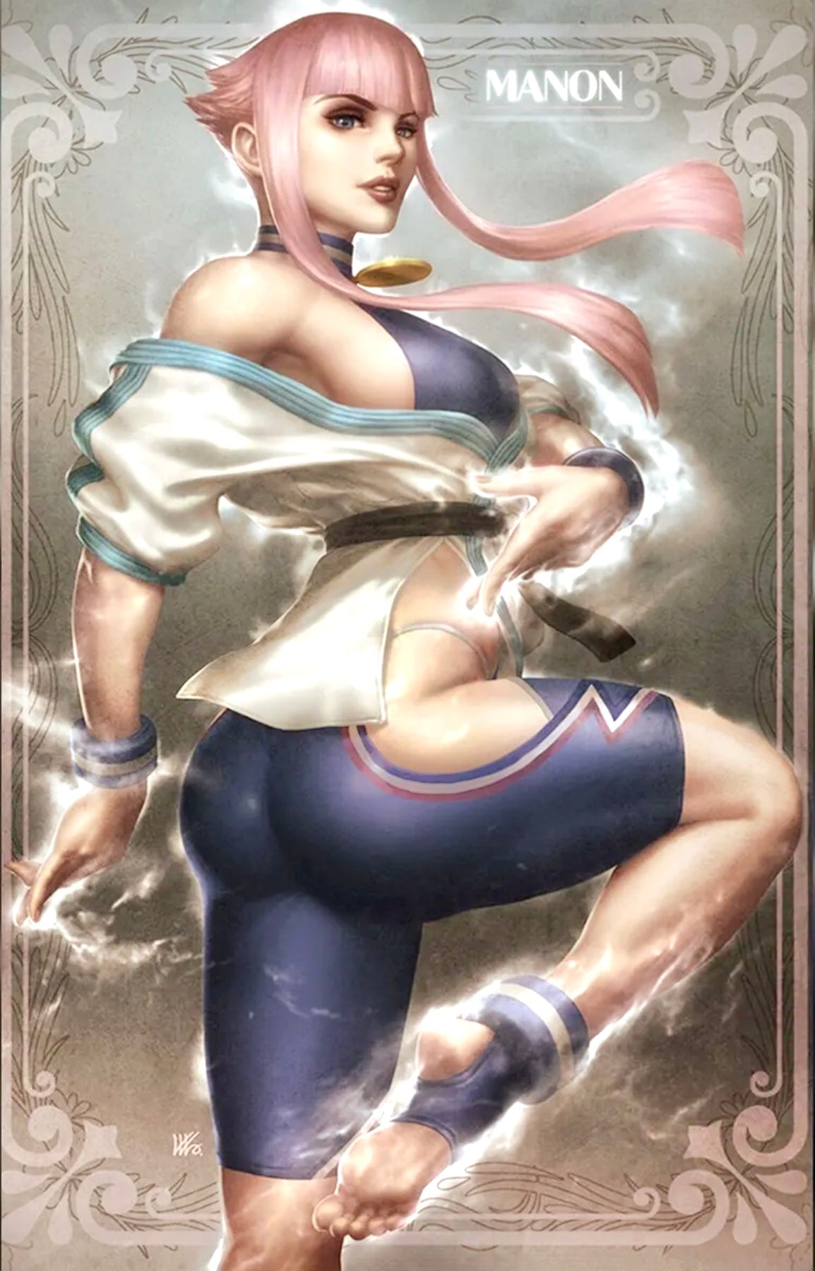 STREET FIGHTER 6 #2 KENDRICK KUNKKA LIM FAN EXPO DALLAS Virgin Variant LTD 400 COA