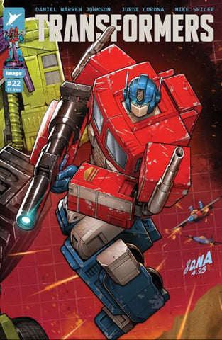 TRANSFORMERS #22 DAVID NAKAYAMA 1:10 Connecting Ratio Variant Cvr C