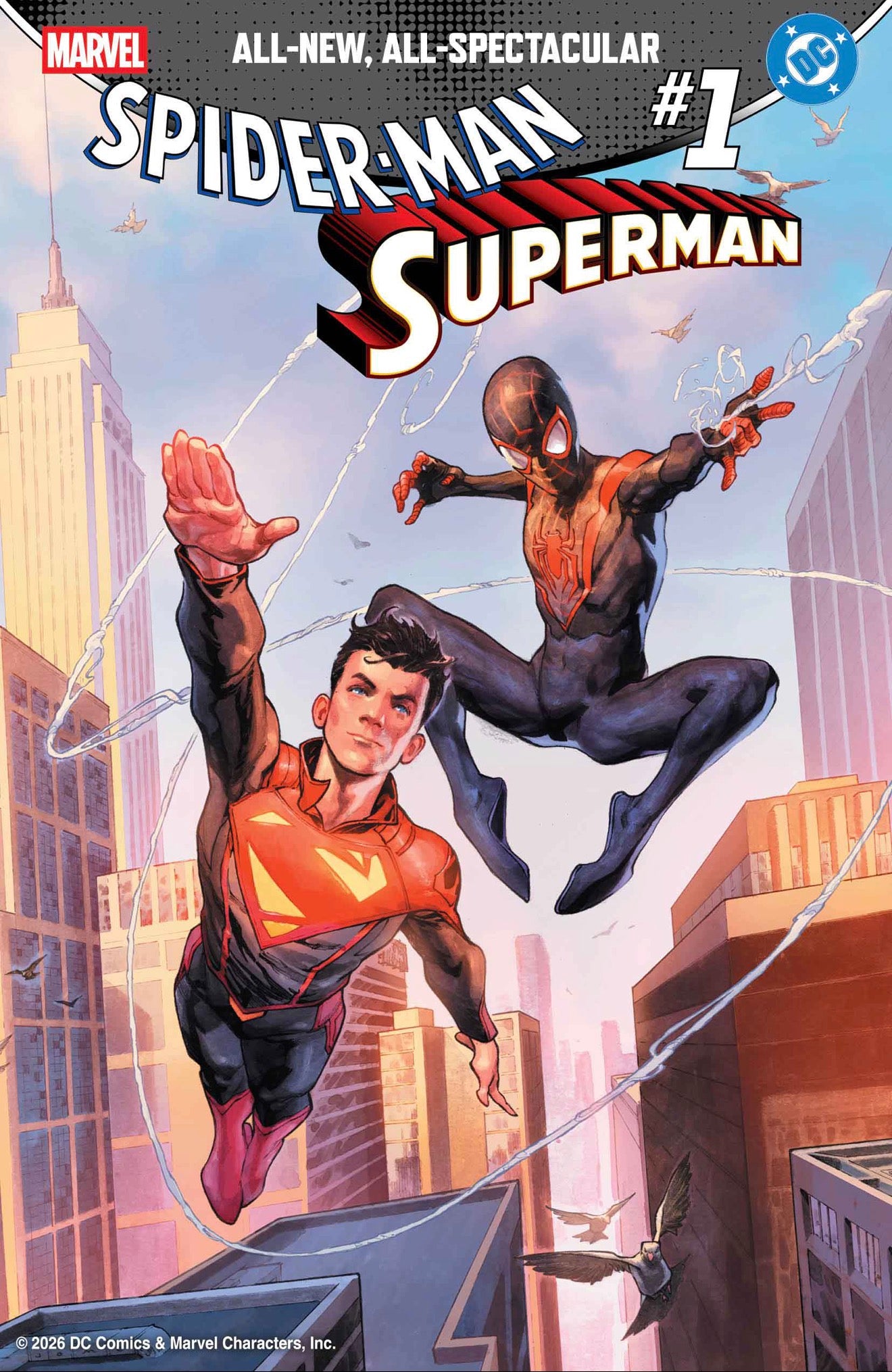 アメコミ okau SPIDER-MAN SUPERMAN #1 JEROME OPENA 1:50 Ratio Variant – The 616