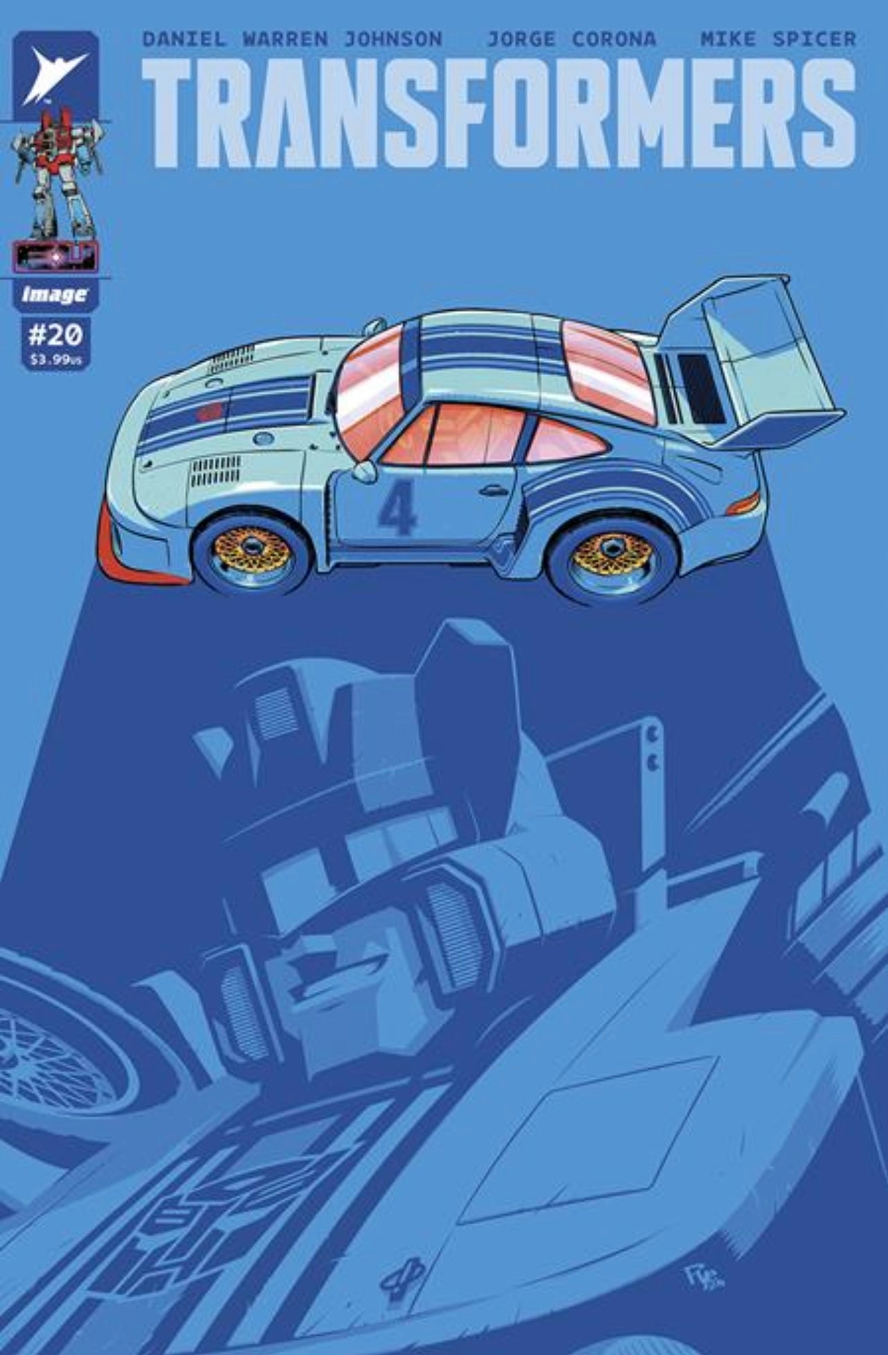 TRANSFORMERS #20 PYE PARR 1:50 Ratio Variant Cvr E