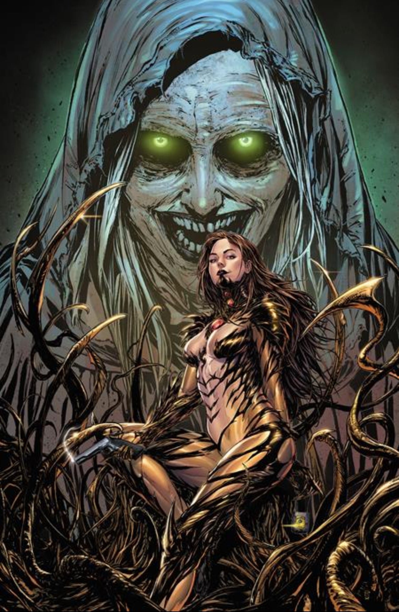 WITCHBLADE #14 RAYMOND GAY & ARIF PRIANTO 1:25 Virgin Ratio Variant Cvr E