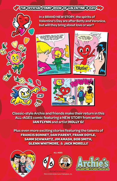 ARCHIE VALENTINES SPECTACULAR 2024 #1 JOSH BURNS Virgin Variant A LTD 250