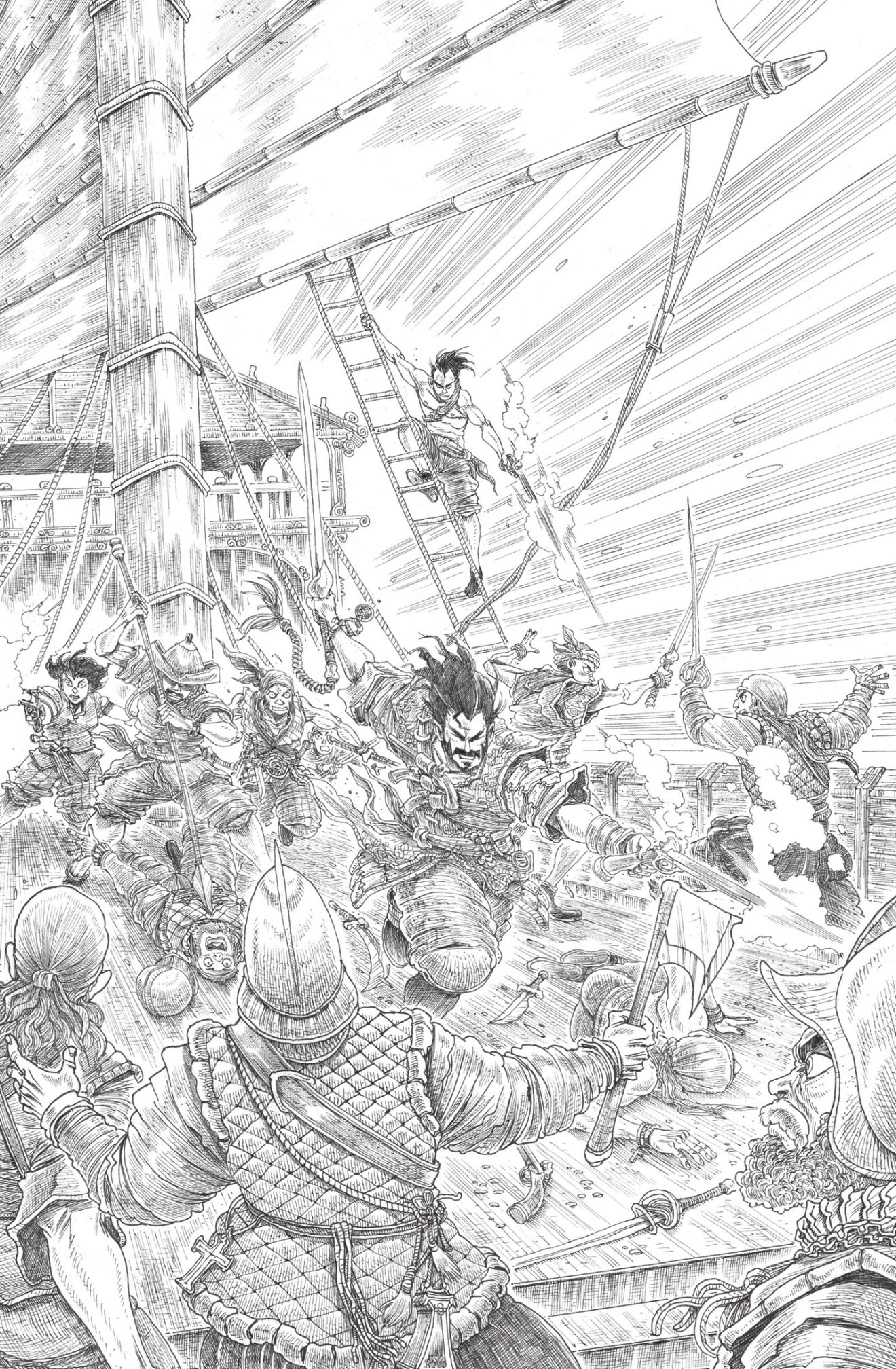 BRZRKR THE BLEEDING TIDE #1 JAMES STOKOE 1:25 Virgin Ratio Variant