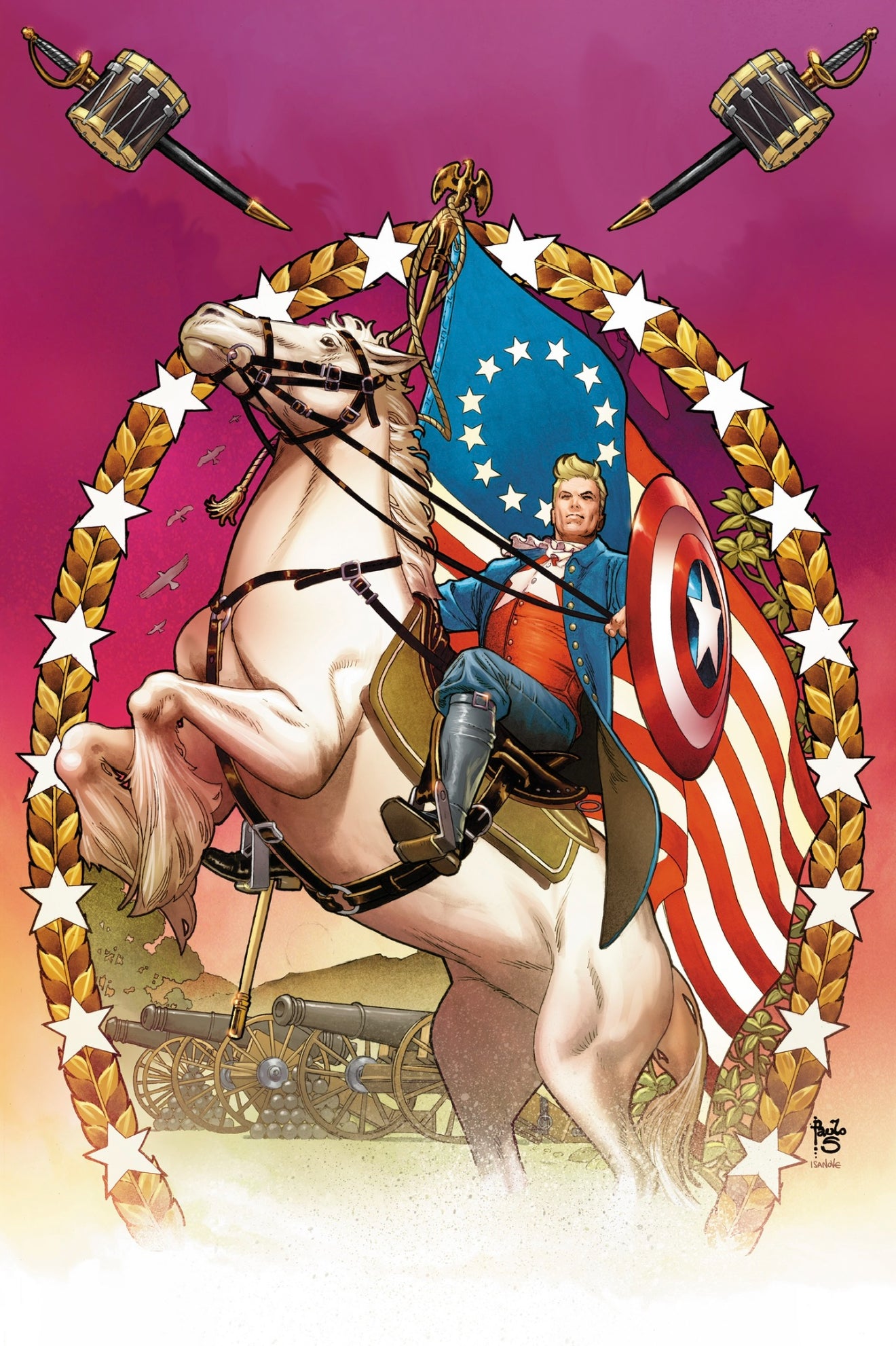 1776 #1 PAULO SIQUEIRA 1:100 Virgin Ratio Variant