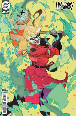 HARLEY QUINN #51 CHRISTIAN WARD 1:25 Card Stock Ratio Variant Cvr E