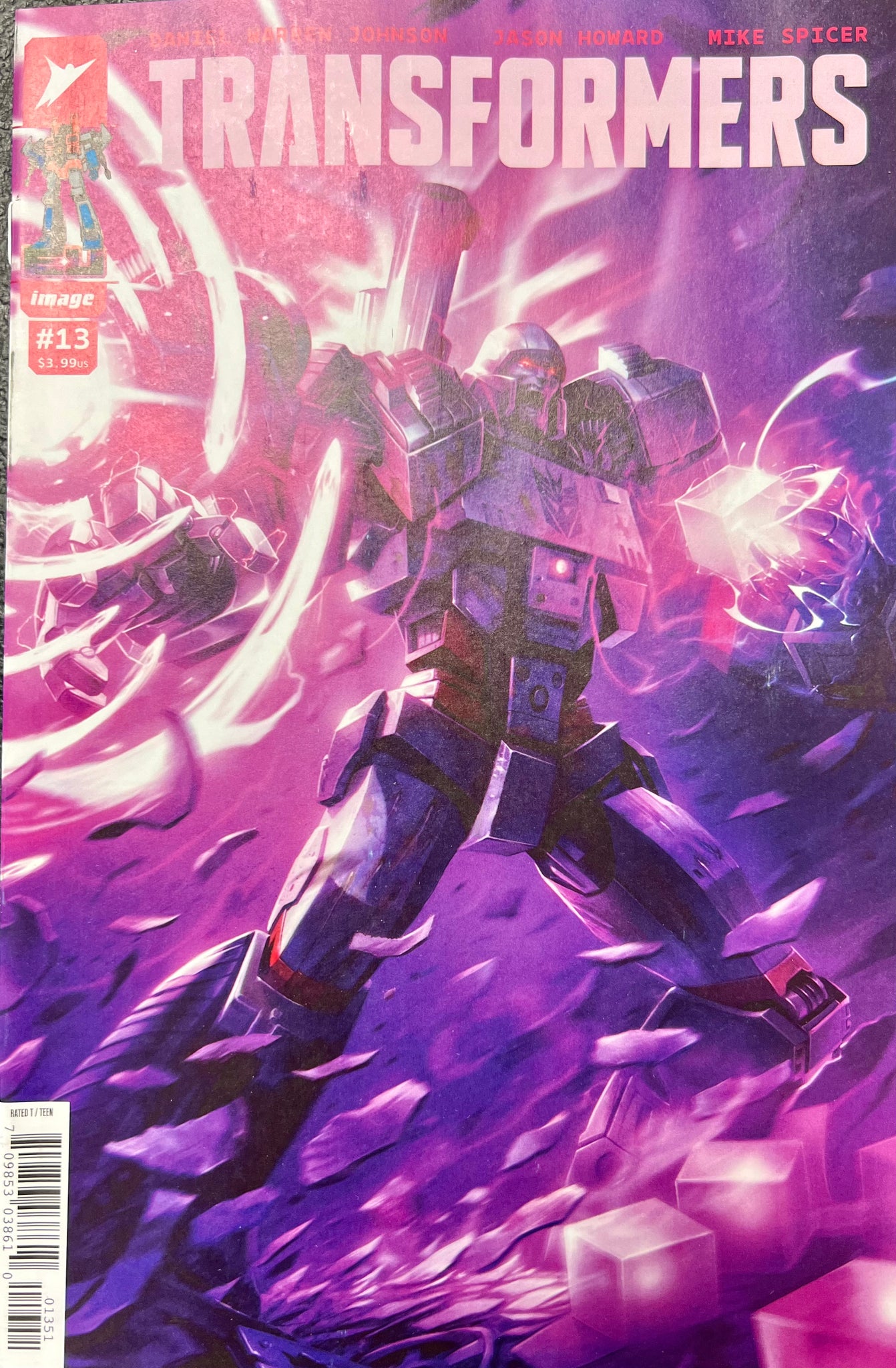 TRANSFORMERS #13 FRANCESCO MATTINA 1:50 Ratio Variant Cvr E SPOILER