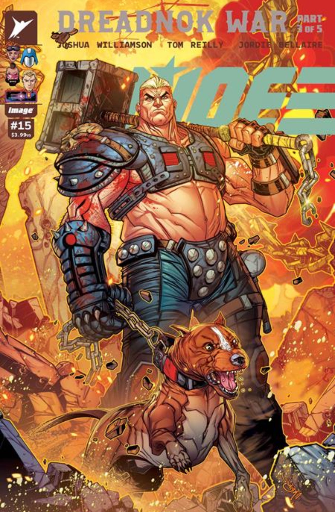 GI JOE #15 JONBOY MEYERS 1:50 Ratio Variant Cvr E