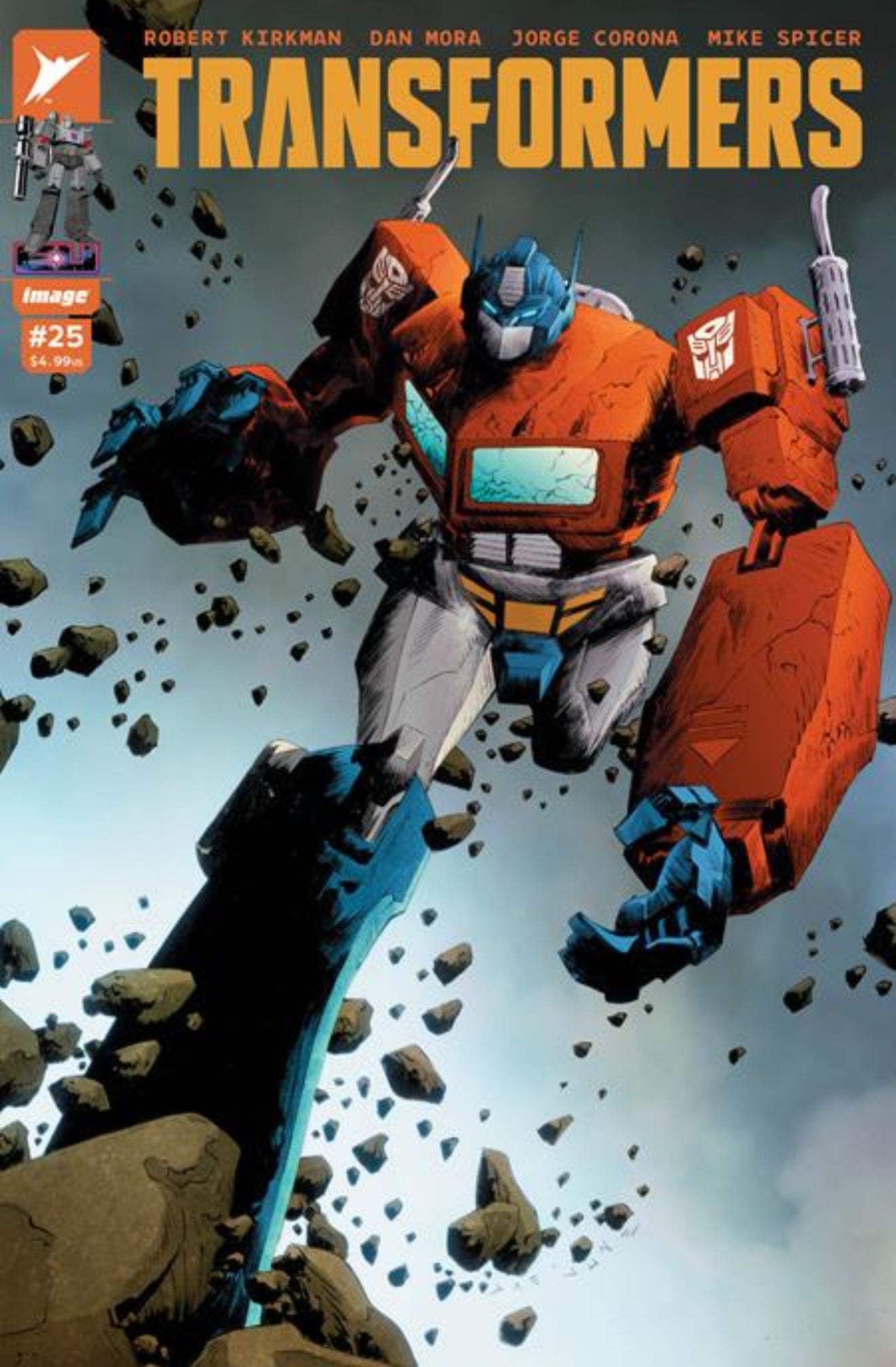 TRANSFORMERS #25 JAE LEE & JUNE CHUNG 1:100 FOIL Ratio Variant Cvr F