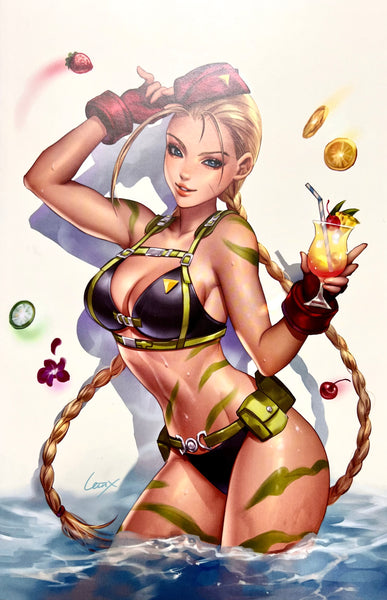 Street Fighter Masters Cammy #1 Virgin Mercado SF6 Cammy Cover NM